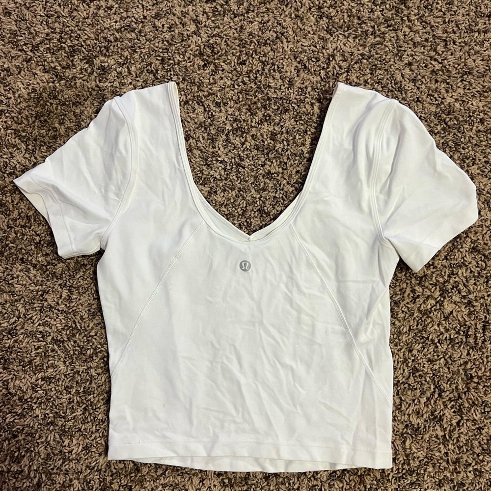 Women’s Lululemon Align Cropped Tee